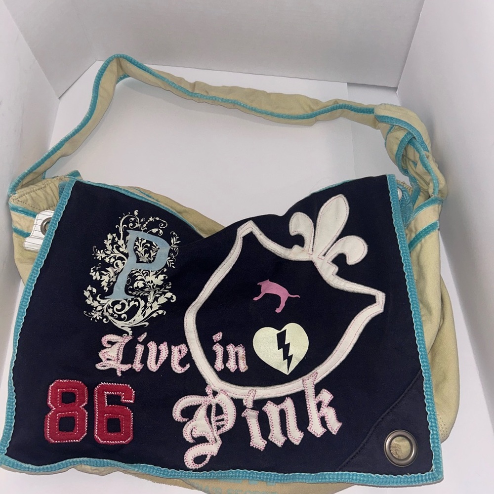 Live in Pink Women's Bag - Black and Tan